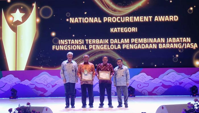 National Procurement Awards 2018 , Kementan Terbaik Terapkan Standar LPSE dari LKPP